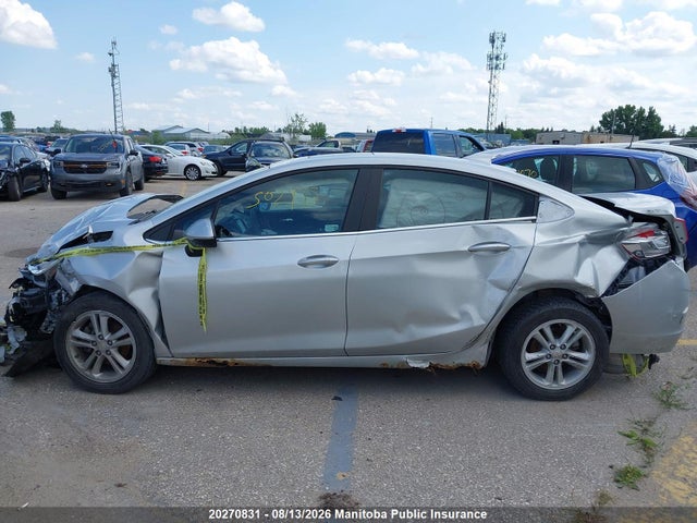 2016 Chevrolet Cruze Lt Turbo მანქანა იყიდება აუქციონზე, vin: 1G1BE5SM6G7312714, აუქციონის ნომერი: 20270831