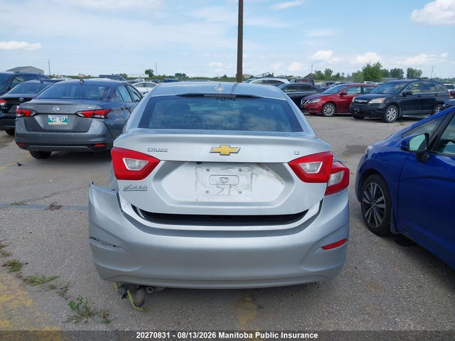2016 Chevrolet Cruze Lt Turbo მანქანა იყიდება აუქციონზე, vin: 1G1BE5SM6G7312714, აუქციონის ნომერი: 20270831