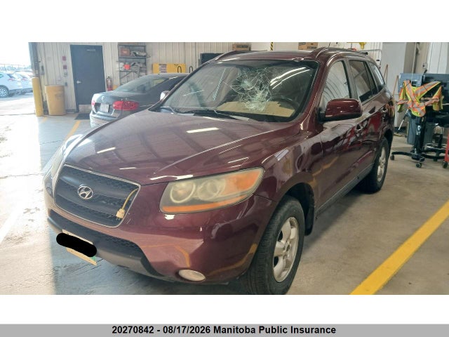 Продажа на аукционе авто 2008 Hyundai Santa Fe Gls, vin: 5NMSG13E98H216278, номер лота: 20270842