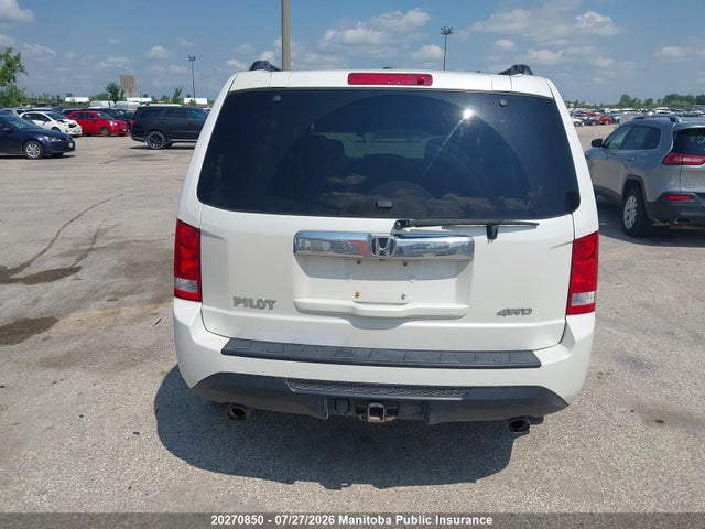 Продажа на аукционе авто 2012 Honda Pilot Ex-l, vin: 5FNYF4H56CB503675, номер лота: 20270850