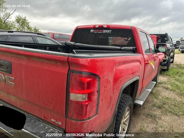 GMC Sierra 1500 Sle Crew Cab 2017 3GTU2MEC8HG245979 Image 4