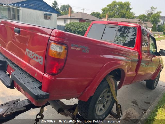 20270877 :رقم المزاد ، 4F4YR46U96PM04528 vin ، 2006 Mazda B3000 Cab Plus 4dr مزاد بيع