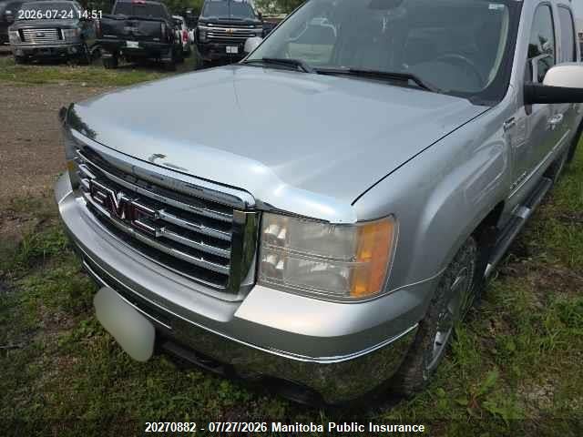 20270882 :رقم المزاد ، 3GTP2WE39BG338011 vin ، 2011 Gmc Sierra 1500 Slt Crew Cab مزاد بيع