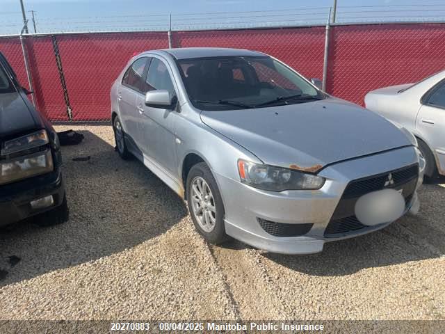 20270883 :رقم المزاد ، JA32X2HU9BU605510 vin ، 2011 Mitsubishi Lancer Sportback Es مزاد بيع