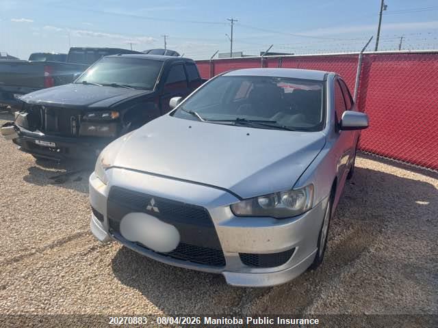 20270883 :رقم المزاد ، JA32X2HU9BU605510 vin ، 2011 Mitsubishi Lancer Sportback Es مزاد بيع