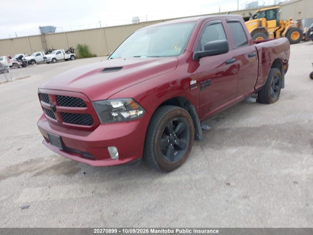 Dodge Ram 1500 Slt Quad Cab 2019 1C6RR7FT5KS734994 Image 2