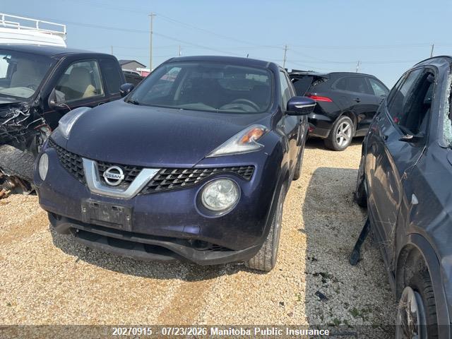 2016 Nissan Juke Sv მანქანა იყიდება აუქციონზე, vin: JN8AF5MV9GT652151, აუქციონის ნომერი: 20270915