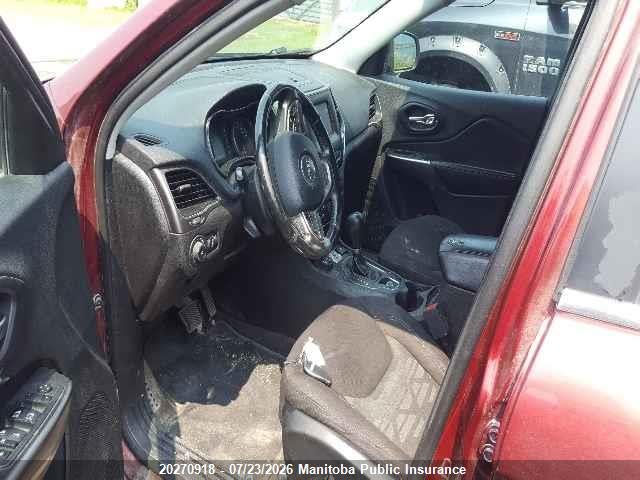 Продажа на аукционе авто 2019 Jeep Cherokee North, vin: 1C4PJMCB6KD279398, номер лота: 20270918