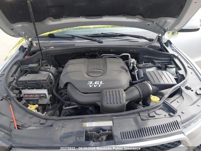 2013 Dodge Durango Sxt მანქანა იყიდება აუქციონზე, vin: 1C4RDJAGXDC598342, აუქციონის ნომერი: 20270922