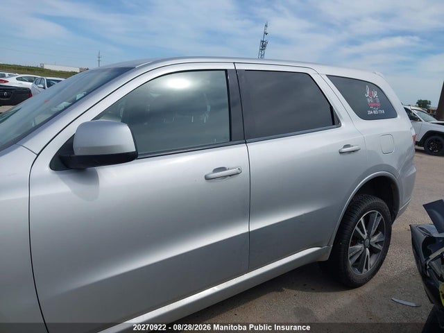 2013 Dodge Durango Sxt მანქანა იყიდება აუქციონზე, vin: 1C4RDJAGXDC598342, აუქციონის ნომერი: 20270922
