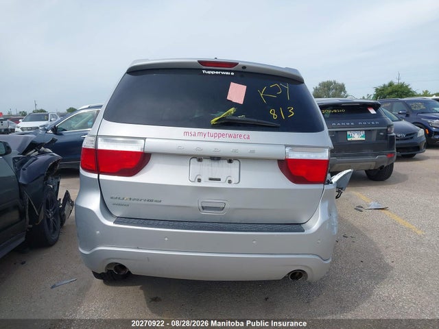 2013 Dodge Durango Sxt მანქანა იყიდება აუქციონზე, vin: 1C4RDJAGXDC598342, აუქციონის ნომერი: 20270922