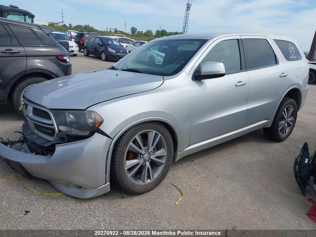 2013 Dodge Durango Sxt მანქანა იყიდება აუქციონზე, vin: 1C4RDJAGXDC598342, აუქციონის ნომერი: 20270922