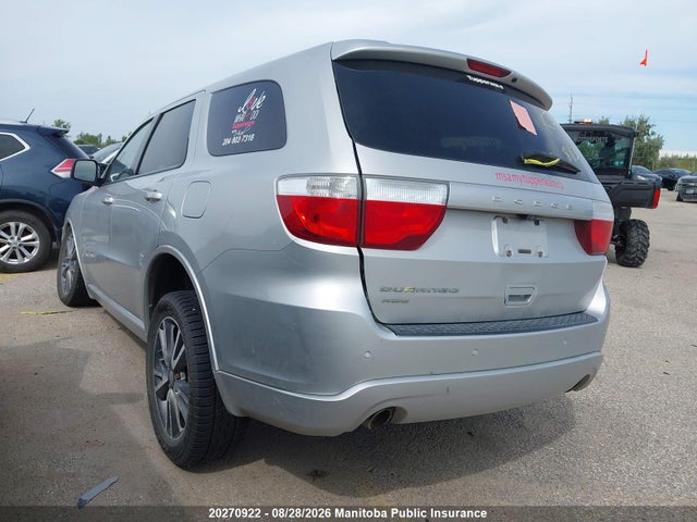 2013 Dodge Durango Sxt მანქანა იყიდება აუქციონზე, vin: 1C4RDJAGXDC598342, აუქციონის ნომერი: 20270922