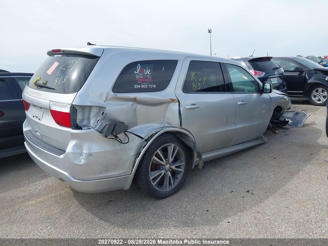 2013 Dodge Durango Sxt მანქანა იყიდება აუქციონზე, vin: 1C4RDJAGXDC598342, აუქციონის ნომერი: 20270922