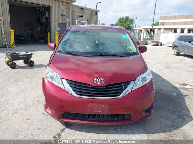2012 Toyota Sienna Le V6 მანქანა იყიდება აუქციონზე, vin: 5TDKK3DC9CS256809, აუქციონის ნომერი: 20270930