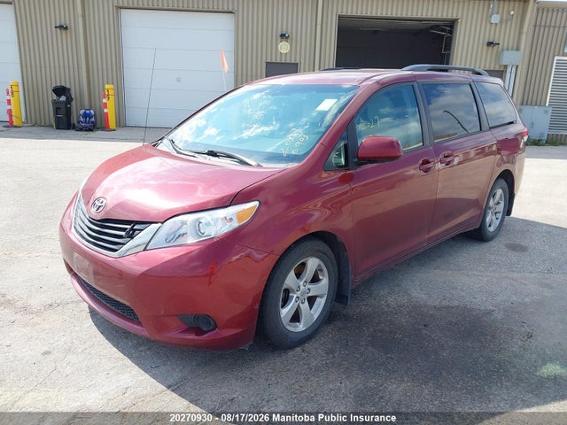 2012 Toyota Sienna Le V6 მანქანა იყიდება აუქციონზე, vin: 5TDKK3DC9CS256809, აუქციონის ნომერი: 20270930