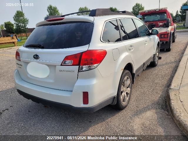 20270941 :رقم المزاد ، 4S4BRGGC2B3368653 vin ، 2011 Subaru Outback 2.5i Sport مزاد بيع