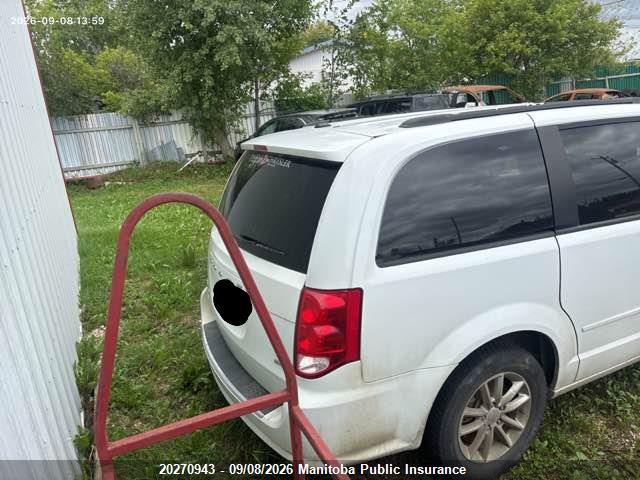 Продажа на аукционе авто 2016 Dodge Grand Caravan Sxt, vin: 2C4RDGBG4GR122018, номер лота: 20270943