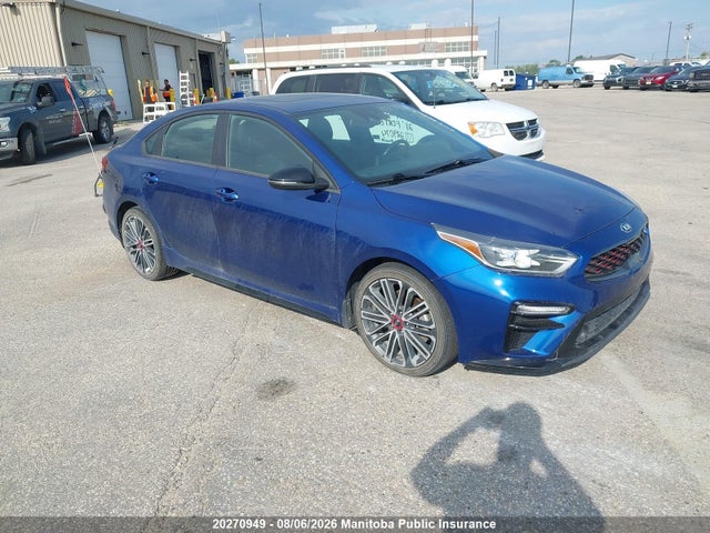 2021 Kia Forte Gt მანქანა იყიდება აუქციონზე, vin: 3KPF44AC3ME299074, აუქციონის ნომერი: 20270949
