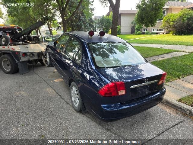 2002 Honda Civic Lx მანქანა იყიდება აუქციონზე, vin: 2HGES168X2H930037, აუქციონის ნომერი: 20270951