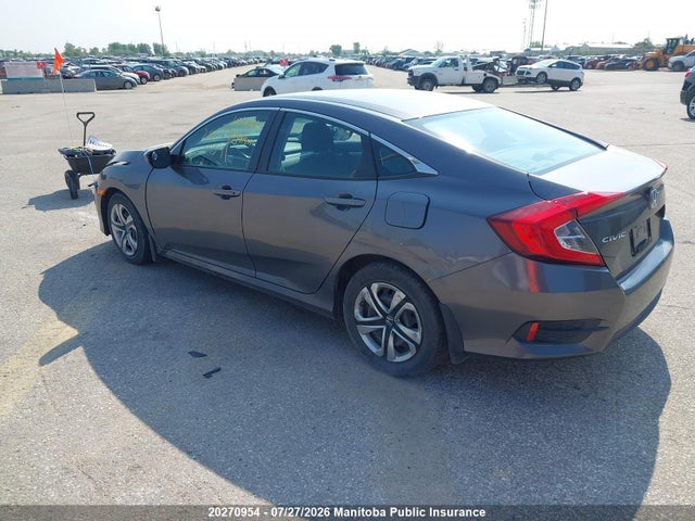 Honda Civic Lx 2017 2HGFC2F57HH008055 Image 3