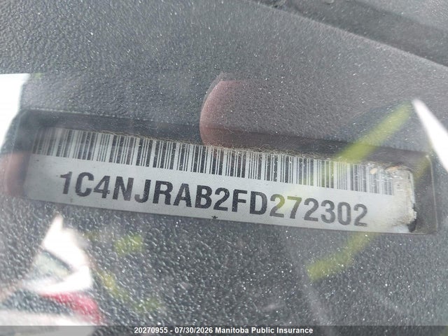 Aukcja sprzedaży 2015 Jeep Patriot Latitude, vin: 1C4NJRAB2FD272302, numer aukcji: 20270955