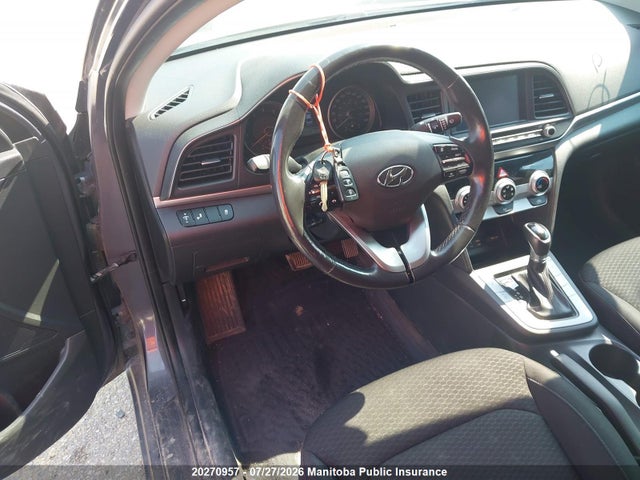 20270957 :رقم المزاد ، KMHD84LF6KU857335 vin ، 2019 Hyundai Elantra Preferred مزاد بيع