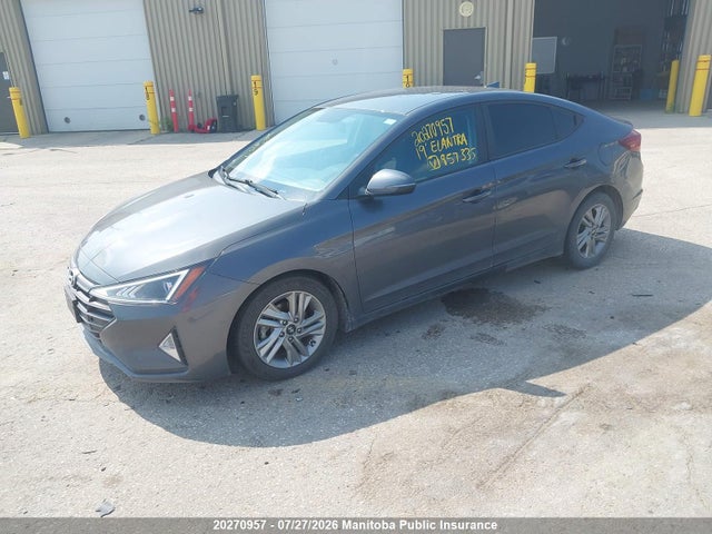20270957 :رقم المزاد ، KMHD84LF6KU857335 vin ، 2019 Hyundai Elantra Preferred مزاد بيع