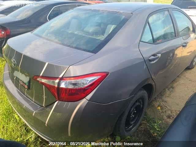 2T1BURHE3GC661071 Toyota COROLLA LE