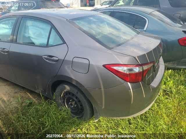 2T1BURHE3GC661071 Toyota COROLLA LE