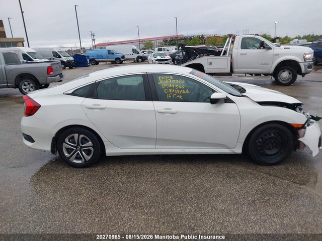 Aukcja sprzedaży 2016 Honda Civic Lx, vin: 2HGFC2F55GH039545, numer aukcji: 20270965