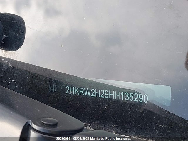 Продажа на аукционе авто 2017 Honda Cr-v Lx, vin: 2HKRW2H29HH135290, номер лота: 20270996