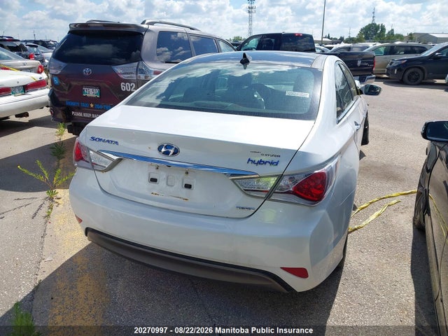 20270997 :رقم المزاد ، KMHEC4A41EA115581 vin ، 2014 Hyundai Sonata Limited Hybrid مزاد بيع