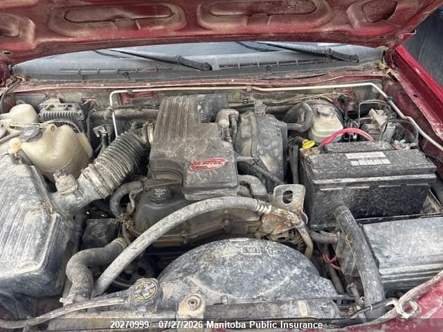 20270999 :رقم المزاد ، 1GTCS198458163300 vin ، 2005 Gmc Canyon Sle Ext Cab مزاد بيع