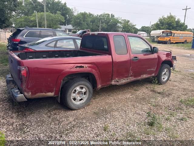 20270999 :رقم المزاد ، 1GTCS198458163300 vin ، 2005 Gmc Canyon Sle Ext Cab مزاد بيع