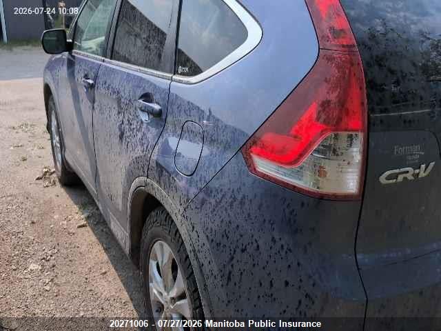 Продажа на аукционе авто 2012 Honda Cr-v Ex-l, vin: 2HKRM4H73CH118474, номер лота: 20271006