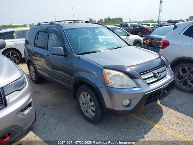 20271007 :رقم المزاد ، JHLRD78915C810267 vin ، 2005 Honda Cr-v Ex-l مزاد بيع