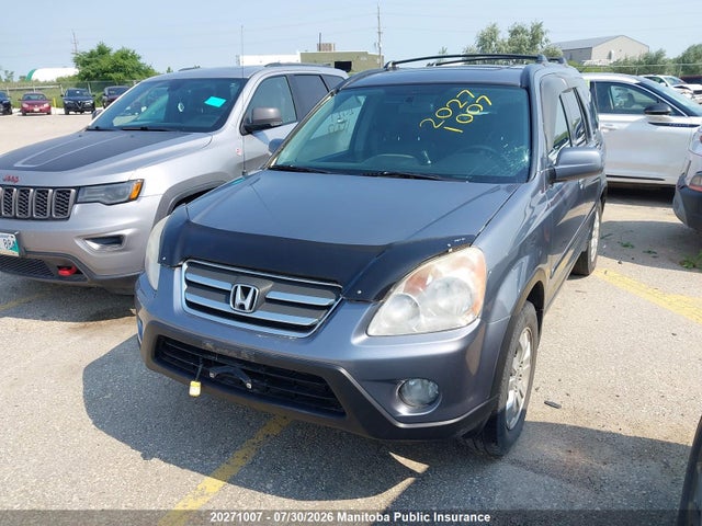 20271007 :رقم المزاد ، JHLRD78915C810267 vin ، 2005 Honda Cr-v Ex-l مزاد بيع