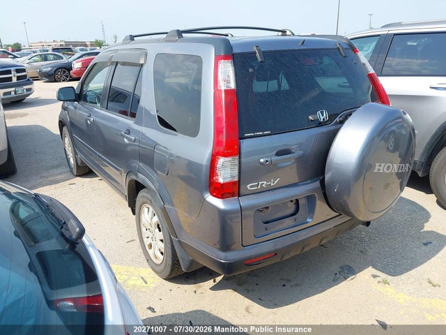 20271007 :رقم المزاد ، JHLRD78915C810267 vin ، 2005 Honda Cr-v Ex-l مزاد بيع