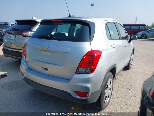 20271009 :رقم المزاد ، 3GNCJKSBXHL247603 vin ، 2017 Chevrolet Trax Ls مزاد بيع