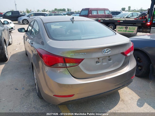 20271026 :رقم المزاد ، 5NPDH4AE6FH636607 vin ، 2015 Hyundai Elantra Gl مزاد بيع