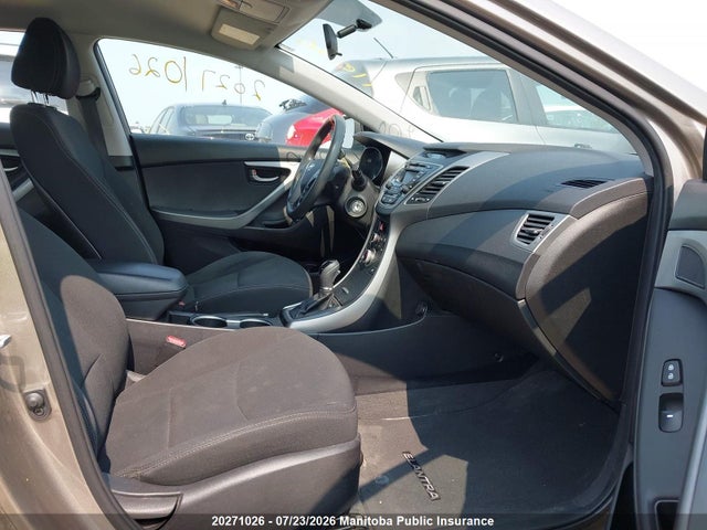20271026 :رقم المزاد ، 5NPDH4AE6FH636607 vin ، 2015 Hyundai Elantra Gl مزاد بيع