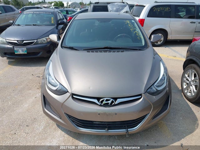 20271026 :رقم المزاد ، 5NPDH4AE6FH636607 vin ، 2015 Hyundai Elantra Gl مزاد بيع