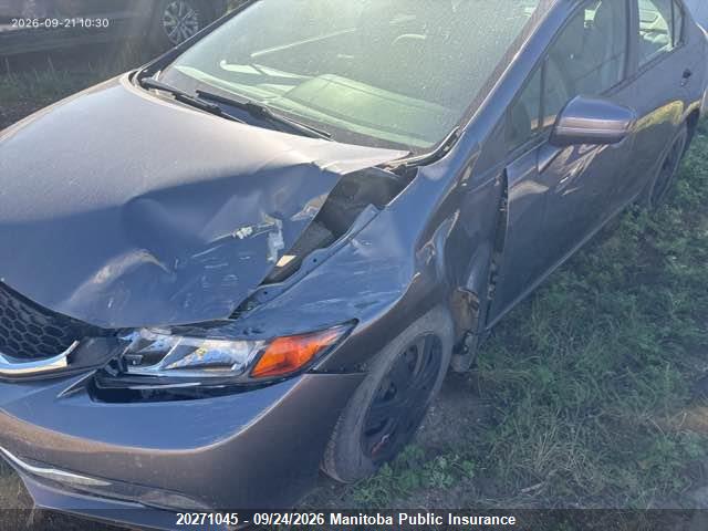 Honda Civic Lx 2015 2HGFB2F44FH027590 Image 6