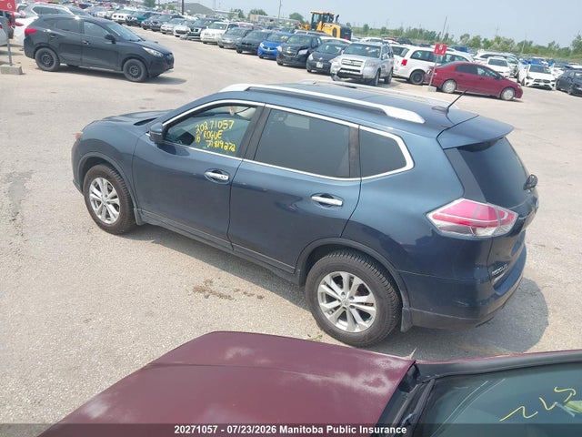 2016 Nissan Rogue Sv მანქანა იყიდება აუქციონზე, vin: 5N1AT2MV4GC819272, აუქციონის ნომერი: 20271057