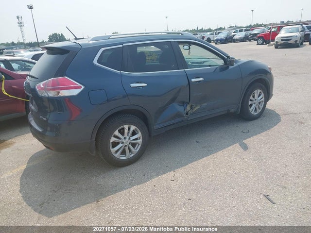 2016 Nissan Rogue Sv მანქანა იყიდება აუქციონზე, vin: 5N1AT2MV4GC819272, აუქციონის ნომერი: 20271057