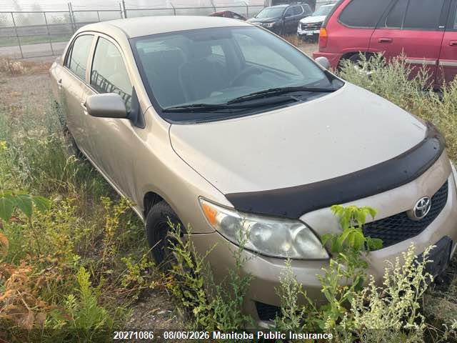 20271086 :رقم المزاد ، 2T1BU4EE4AC465624 vin ، 2010 Toyota Corolla مزاد بيع
