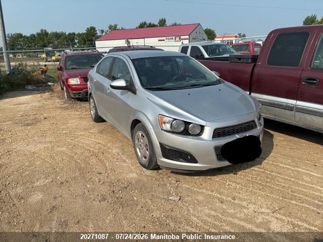 Aukcja sprzedaży 2012 Chevrolet Sonic Ls, vin: 1G1JB5EH2C4185541, numer aukcji: 20271087