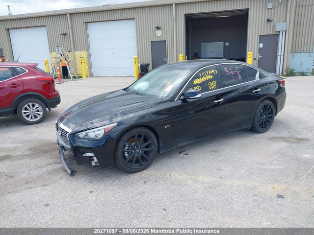 Продажа на аукционе авто 2019 Infiniti Q50 Signature 3.0t, vin: JN1EV7AR8KM550493, номер лота: 20271097
