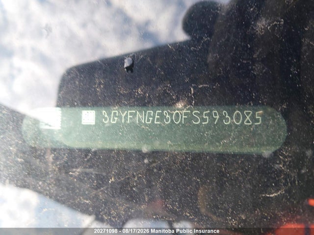 Cadillac Srx V6 2015 3GYFNGE30FS593085 Image 8